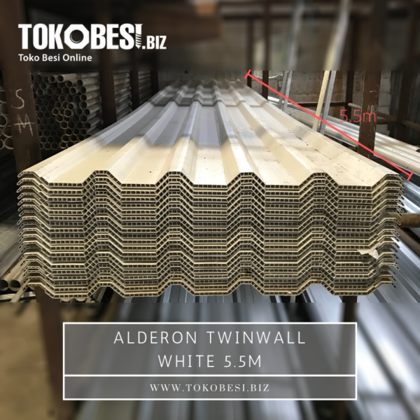  Alderon  Twinwall white 5 5m Tokobesi biz