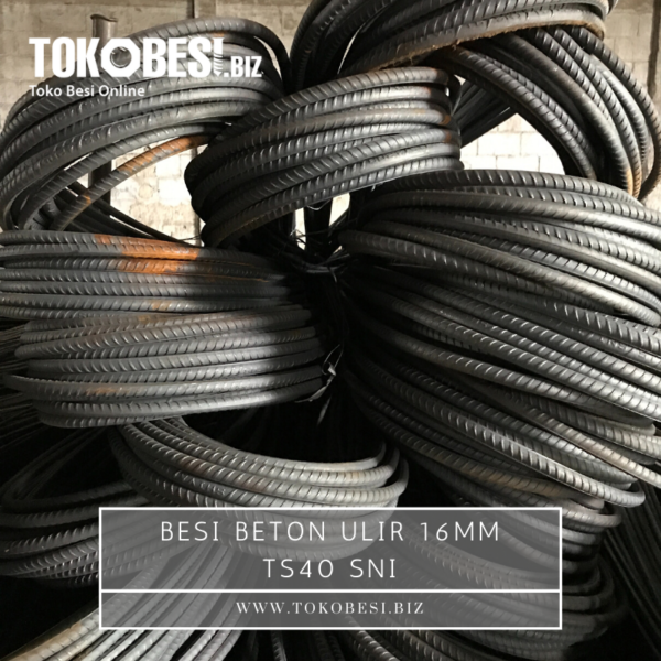 Besi beton ulir 16mm SNI BJTS420 (mr)