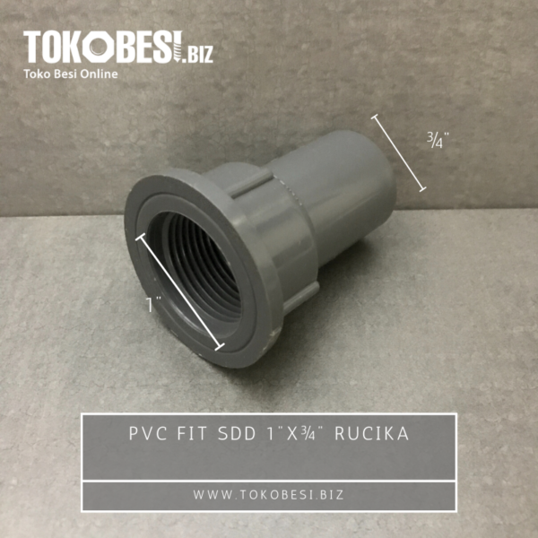 PVC Fit SDD 1"x¾" Rucika