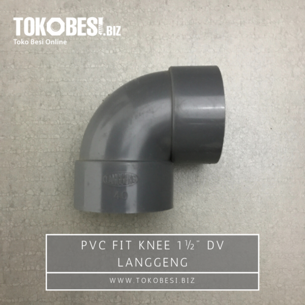 PVC Fit Knee 1½" DV Langgeng